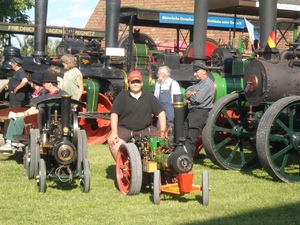 Steam fair in Kürnbach