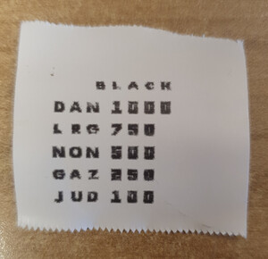 physical score printout