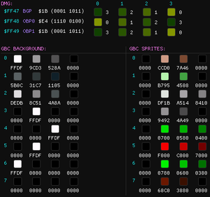 in-game palettes