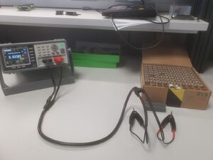 Ohm-meter at work