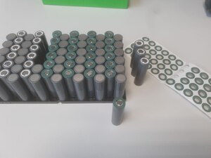 Attaching paper rings to + poles