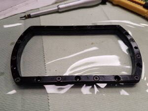 Bottom two frame parts with FEP film and gasket (1)